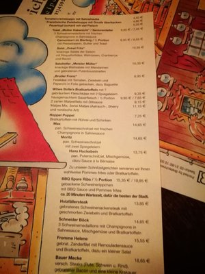Menu photo 4 Gaststätte Mutter Habenicht Braunschweig, NI Menu photo 4 Gaststätte Mutter Habenicht Braunschweig, NI