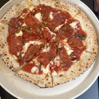 Pizzeria Rustica - Pizza salami - Pizza Near Me - Colorado Springs, Colorado Pizzeria Rustica - Pizza salami - Pizza Near Me - Colorado Springs, Colorado