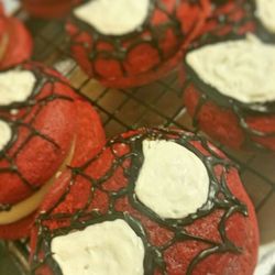 Red Velvet Cheesecake Stuff Cookies.
We customize any of our treats!
