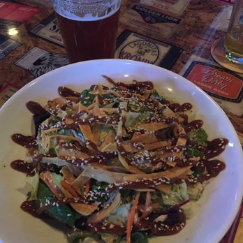 Cold Beers & Cheeseburgers - Don't mind if I do.....an Asian....chicken salad. - American Near Me - Scottsdale, Arizona Cold Beers & Cheeseburgers - Don't mind if I do.....an Asian....chicken salad. - American Near Me - Scottsdale, Arizona
