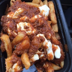 Horace au Boulevard - The best poutine italienne, ever. Is at Horace Drummondville.