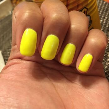 Cool Nails - Summer Yellow - Nail Salons Near Me - Glendale, California