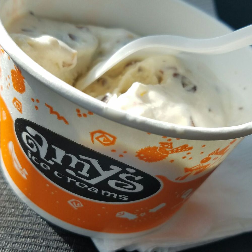 Amy's Ice Creams - Shiner ice cream with walnuts, heath mixed in - Ice Cream & Frozen Yogurt Near Me - Austin, Texas