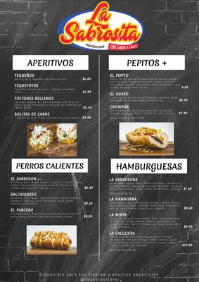 Menu photo 8 La Sabrosita Restaurant Lilburn, GA Menu photo 8 La Sabrosita Restaurant Lilburn, GA