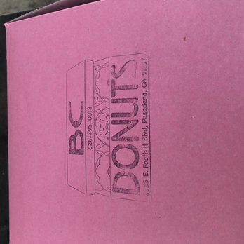 BC’s Donuts - Donut box - Donuts Near Me - Pasadena, California