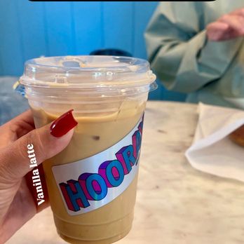 Hooray Coffee - Iced vanilla latte - Coffee & Tea Near Me - Redlands, California