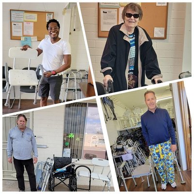 Borrow Walkers, Wheelchairs and More! - If you know someone who needs a durable mobility device - wheelchair, walker, cane, etc. please call or visit us. They are free to use for 4 months. All equipment is sanitized and strict health protocols are followed by our office. Borrow Walkers, Wheelchairs and More! - If you know someone who needs a durable mobility device - wheelchair, walker, cane, etc. please call or visit us. They are free to use for 4 months. All equipment is sanitized and strict health protocols are followed by our office.