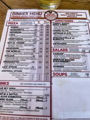 Menu photo 1 The Lost French Man Redway, CA