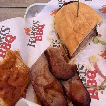 Harris BBQ - Amazing brisket with or without the three housemade sauces. - Salad Near Me - Bakersfield, California
