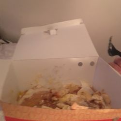 Denny's - Ice cold pancakes that my DOG ate rather than my dad.