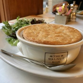 The Marshall Field's Walnut Room - Mrs. Herring's Famous Chicken Pot Pie - American Near Me - Chicago, Illinois