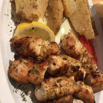 Gyro World - Chicken platter with lemon potatoes - Greek Near Me - Flushing, New York Gyro World - Chicken platter with lemon potatoes - Greek Near Me - Flushing, New York