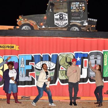 HTXTours - An HTX Tour stop at Houston's 8th Wonder Brewery! - Beer Tours Near Me