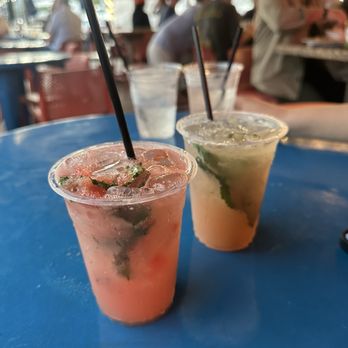 Monty's Raw Bar - Watermelon sugar mojito | Guava Vera mojito - Seafood Near Me - Miami, Florida Monty's Raw Bar - Watermelon sugar mojito | Guava Vera mojito - Seafood Near Me - Miami, Florida