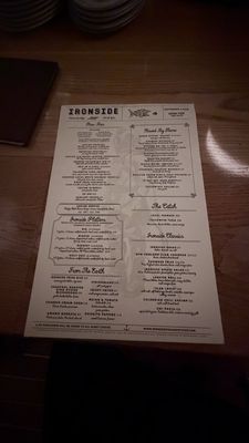 Menu photo 8 Ironside Fish & Oyster San Diego, CA Menu photo 8 Ironside Fish & Oyster San Diego, CA