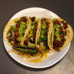 Davi's Tacos - Pastor Taco Suadero Taco Campechanos Taco Tripa Tacos Plate