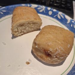 Raspberry donut