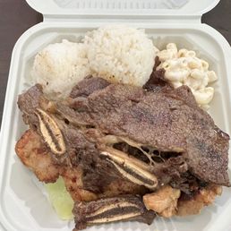 Aloha BBQ Combo(鸡牛骨）