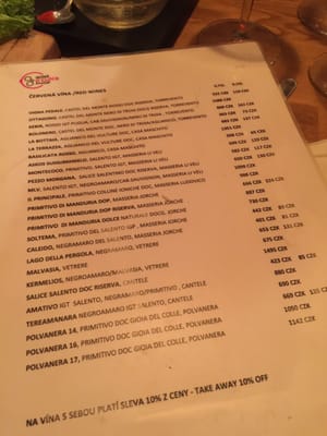 Menu photo 3 Wine o'clock Shop Prague, PR Menu photo 3 Wine o'clock Shop Prague, PR
