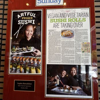 Kiku Sushi & Vegetarian - Mercury News review, October 2022 - Sushi Bars Near Me - Lafayette, California Kiku Sushi & Vegetarian - Mercury News review, October 2022 - Sushi Bars Near Me - Lafayette, California