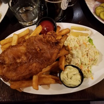 Blackmoor Bar and Kitchen - Fried Gaddock with fries and coleslaw. - American Near Me - Boston, Massachusetts Blackmoor Bar and Kitchen - Fried Gaddock with fries and coleslaw. - American Near Me - Boston, Massachusetts