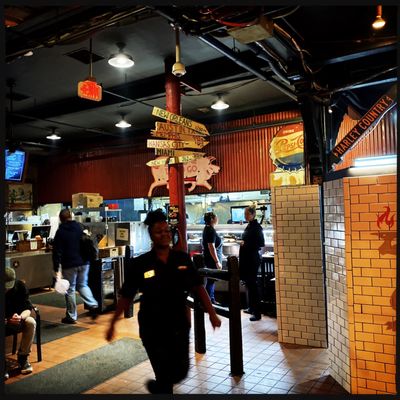 Dinosaur Bar-B-Que by null