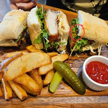 Takagi Coffee - When they first brought my sandwich. I didn't realize the fly yet. - Japanese Near Me - Los Angeles, California Takagi Coffee - When they first brought my sandwich. I didn't realize the fly yet. - Japanese Near Me - Los Angeles, California