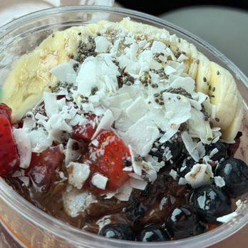 Tropical Smoothie Cafe - ACAI BOWL WITH NUTELLA® She already took a few mini bites - Juice Bars & Smoothies Near Me - Weatherford, Texas Tropical Smoothie Cafe - ACAI BOWL WITH NUTELLA® She already took a few mini bites - Juice Bars & Smoothies Near Me - Weatherford, Texas