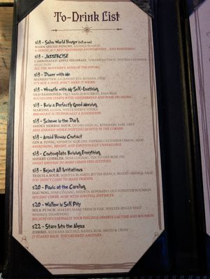 Menu photo 7 The Blind Rabbit Anaheim, CA