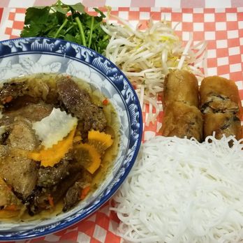 Crab Hot Lau - Crab roll grilled pork vermicelli - Hot Pot Near Me - Vancouver, British Columbia