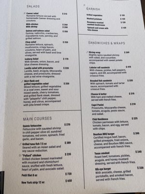 Menu photo 2 Quinto Nuevo Vallarta, NAY Menu photo 2 Quinto Nuevo Vallarta, NAY