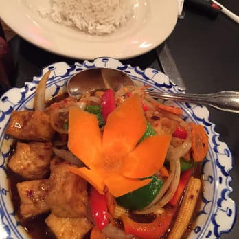 Mai Thai - "Royal spicey" served with tofu. One of the best dishes I have ever had - Sushi Bars Near Me - Florence, Kentucky