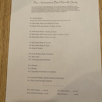 Boba Tea & Pho - Menu - Vietnamese Near Me - Kingsland, Georgia