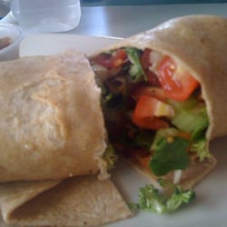 I'm A Local Beach House Cafe - Veggie wrap - delicious & fresh!