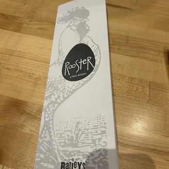 Rooster - Downtown - Cover of menu - Creperies Near Me - St. Louis, Missouri