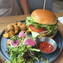 Breakfast burger Breakfast burger