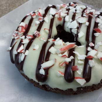 Firecakes Donuts - chocolate peppermint bark donut :-o - Bakeries Near Me - Chicago, Illinois Firecakes Donuts - chocolate peppermint bark donut :-o - Bakeries Near Me - Chicago, Illinois
