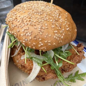Joinery - Fried Chicken Sandwich - American Near Me - Sausalito, California Joinery - Fried Chicken Sandwich - American Near Me - Sausalito, California