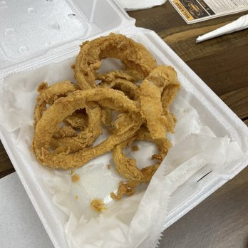 Bull & Bear Po'Boys - Awesome onion rings! So much flavor! The Blue Chip Roast Beef Po-boy was also delicious! I definitely would recommend Bull and Bears! - Sandwiches Near Me - Covington, Louisiana Bull & Bear Po'Boys - Awesome onion rings! So much flavor! The Blue Chip Roast Beef Po-boy was also delicious! I definitely would recommend Bull and Bears! - Sandwiches Near Me - Covington, Louisiana