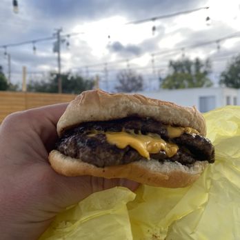 GR8 Burgers - Double smash - meat was crispy on the outside and the middle was juicy and packed with beef - Burgers Near Me - San Dimas, California