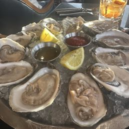 Raw Oysters on the Half Shell Raw Oysters on the Half Shell