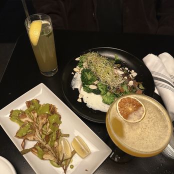 The Pig & The Sprout - Artichokes and broccoli - American Near Me - Denver, Colorado