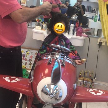 Charles Hair Specialists - Eating nuggets during the cut lol - Hair Salons Near Me - Paramus, New Jersey