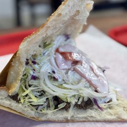 Mixed döner sandwich