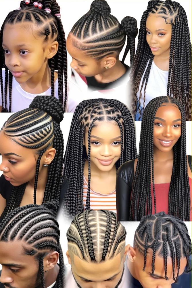 Asibi Hair Braiding Logo