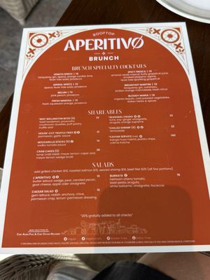 Menu photo 2 Aperitivo Houston, TX Menu photo 2 Aperitivo Houston, TX