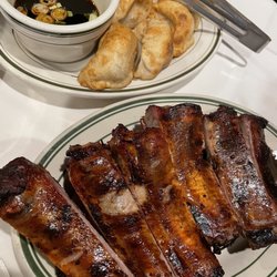 Jade Island - Really tasty ribs and Vegetable Dumplings