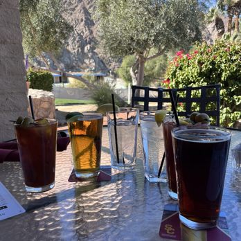 SilverRock Grill - Staying hydrated with a view :) - American Near Me - La Quinta, California