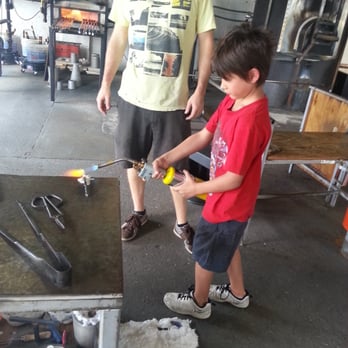 McFadden Art Glass - Using a blowtorch - Party & Event Planning Near Me - Baltimore, Maryland McFadden Art Glass - Using a blowtorch - Party & Event Planning Near Me - Baltimore, Maryland
