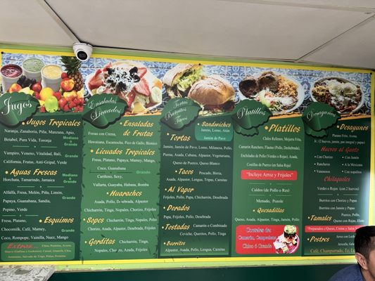 Menu photo 2 Jugos Vallarta Santa Ana, CA